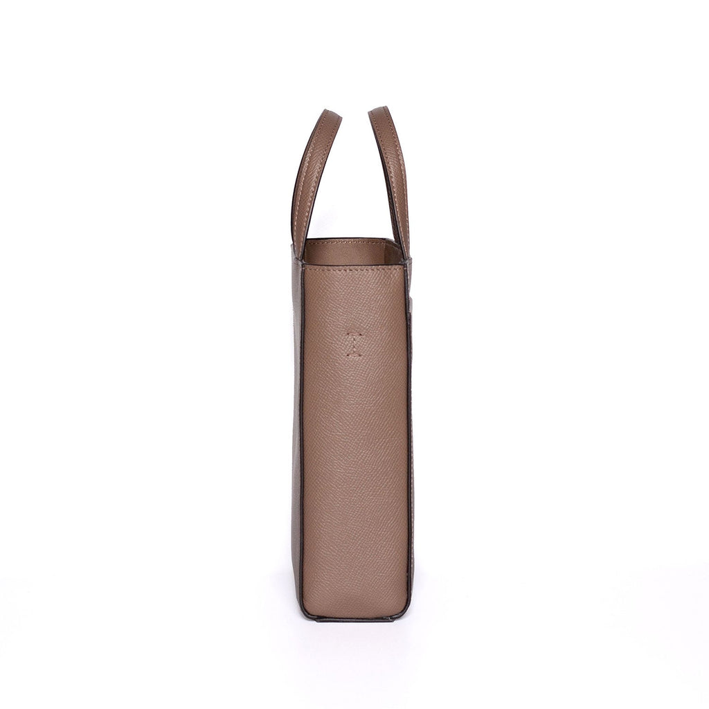 Shopper Bag Nobile Leather (Etoupe - Mini)