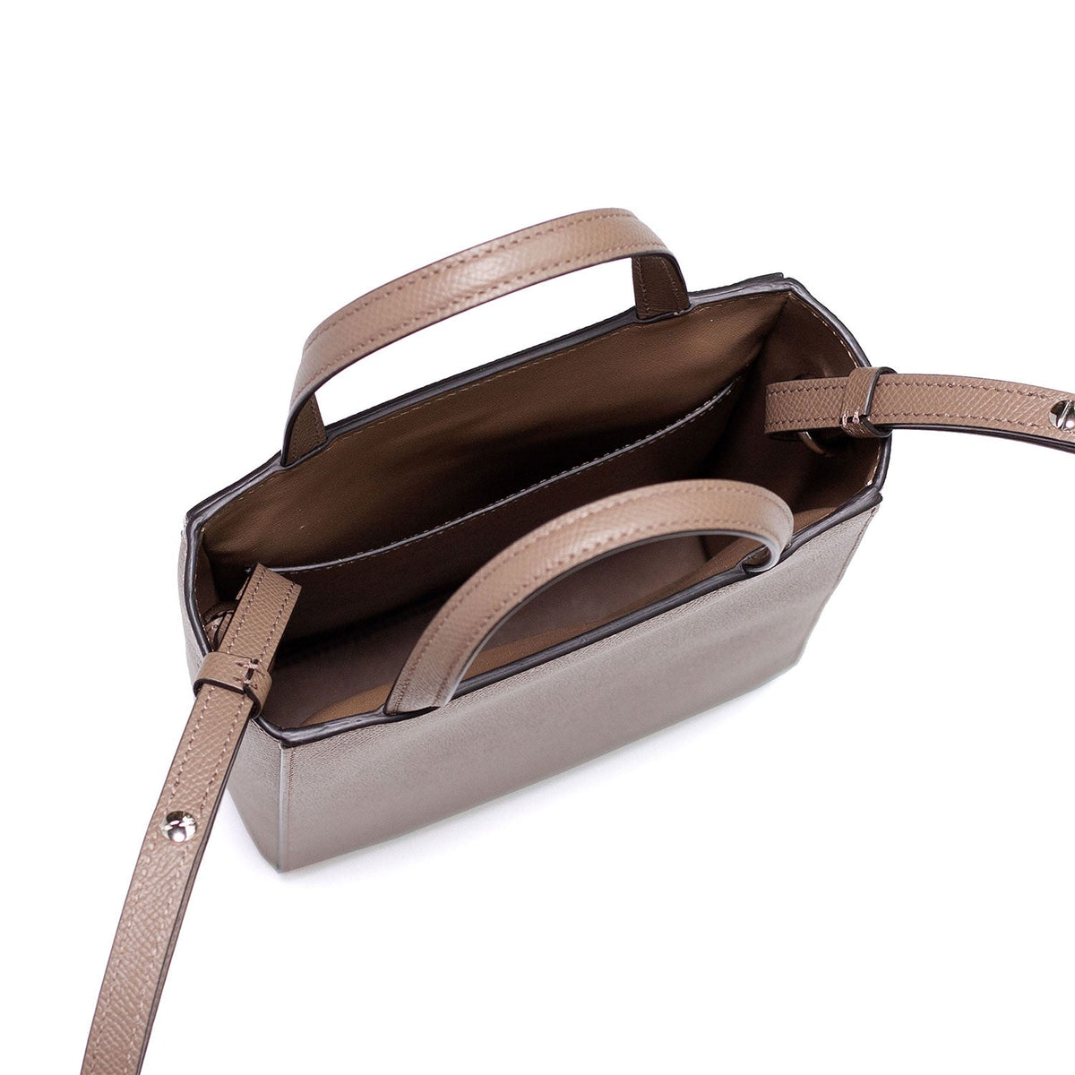 Shopper Bag Nobile Leather (Etoupe - Mini)