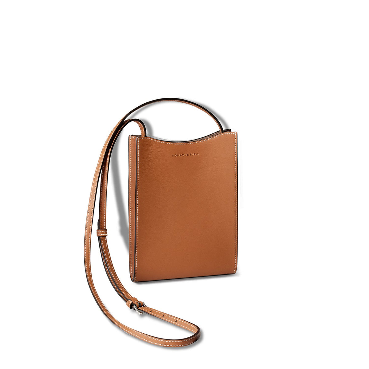 Lia Bag Smooth Leather (Camel - Mini)