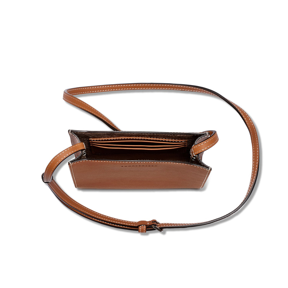 Lia Bag Smooth Leather (Camel - Mini)