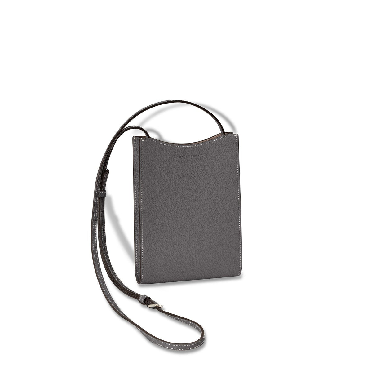 Lia Bag Shrink Leather (Charcoal Gray - Mini)