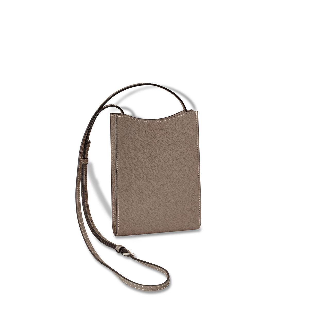 Lia Bag Shrink Leather (Etoupe - Mini)