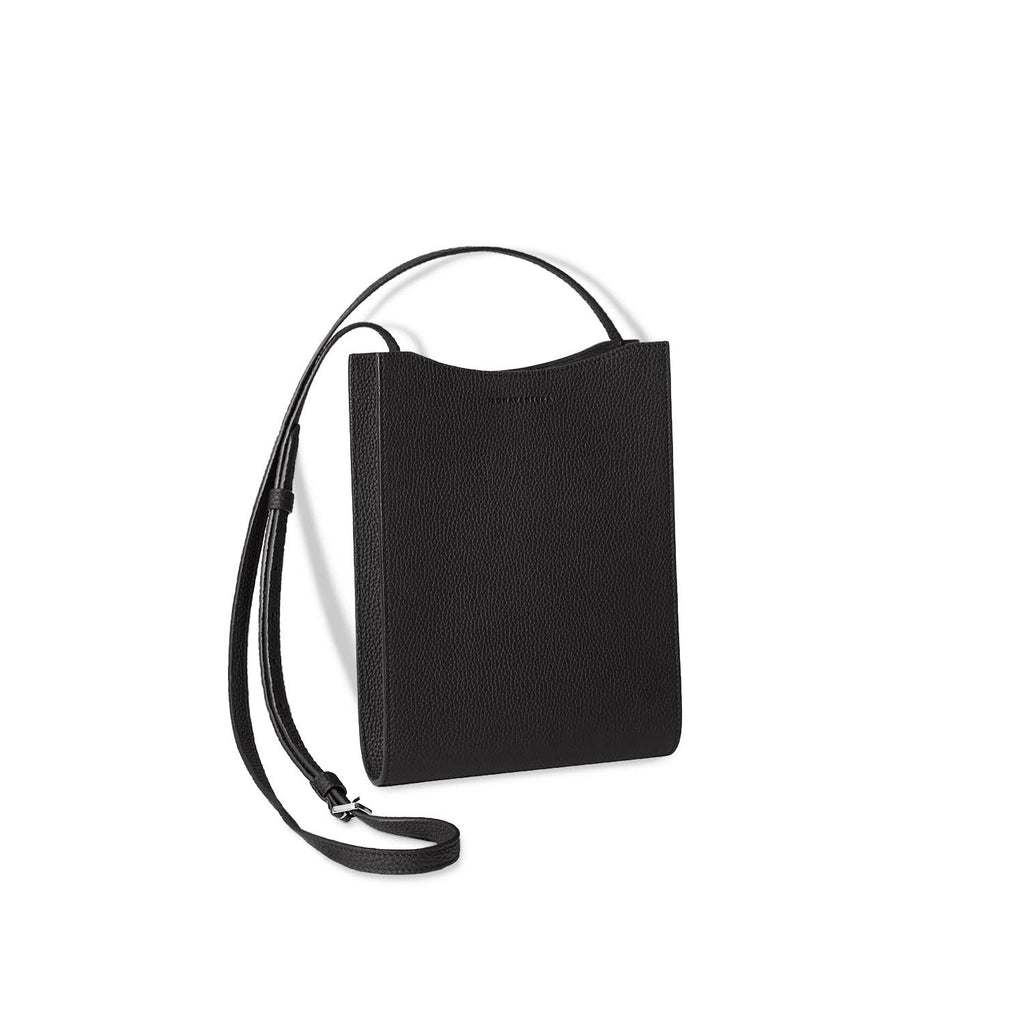 Lia Bag Shrink Leather (Black - Small)