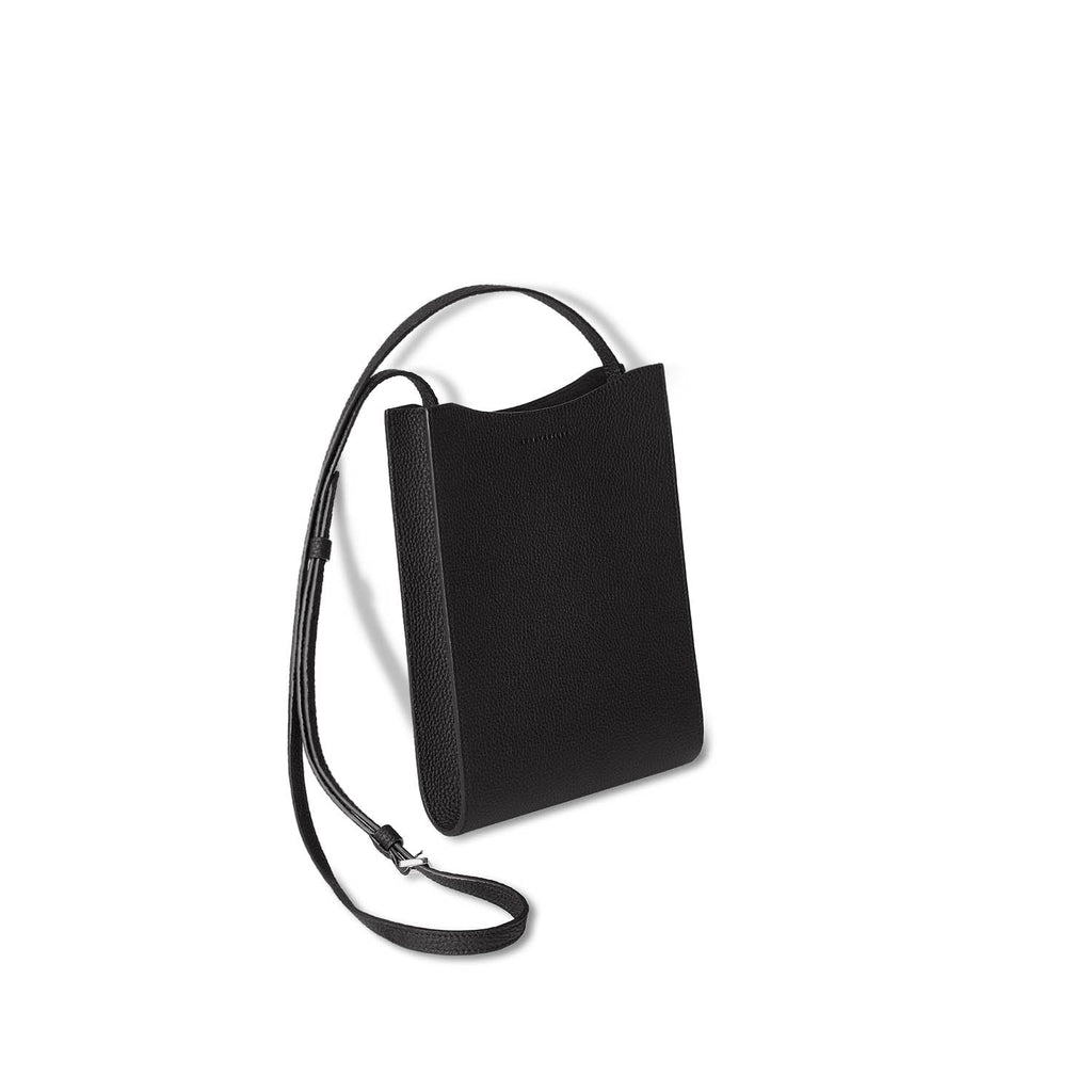 Lia Bag Shrink Leather (Black - Small)