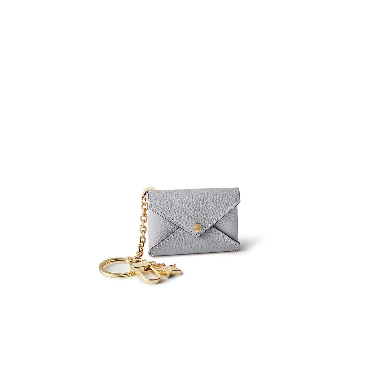 Star Key Holder Shrink Leather (True Gray)