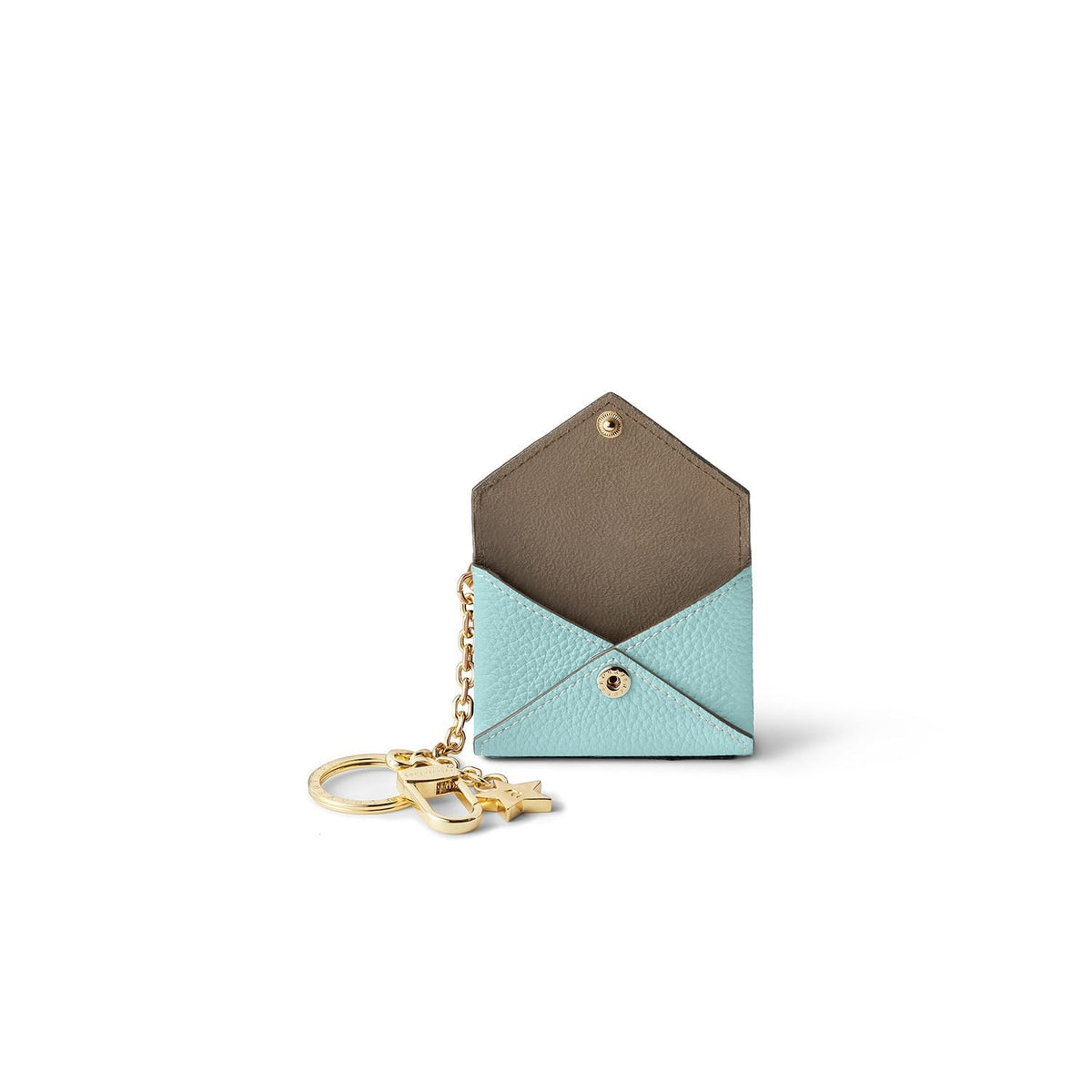 Star Key Holder Shrink Leather (Mare Blue)