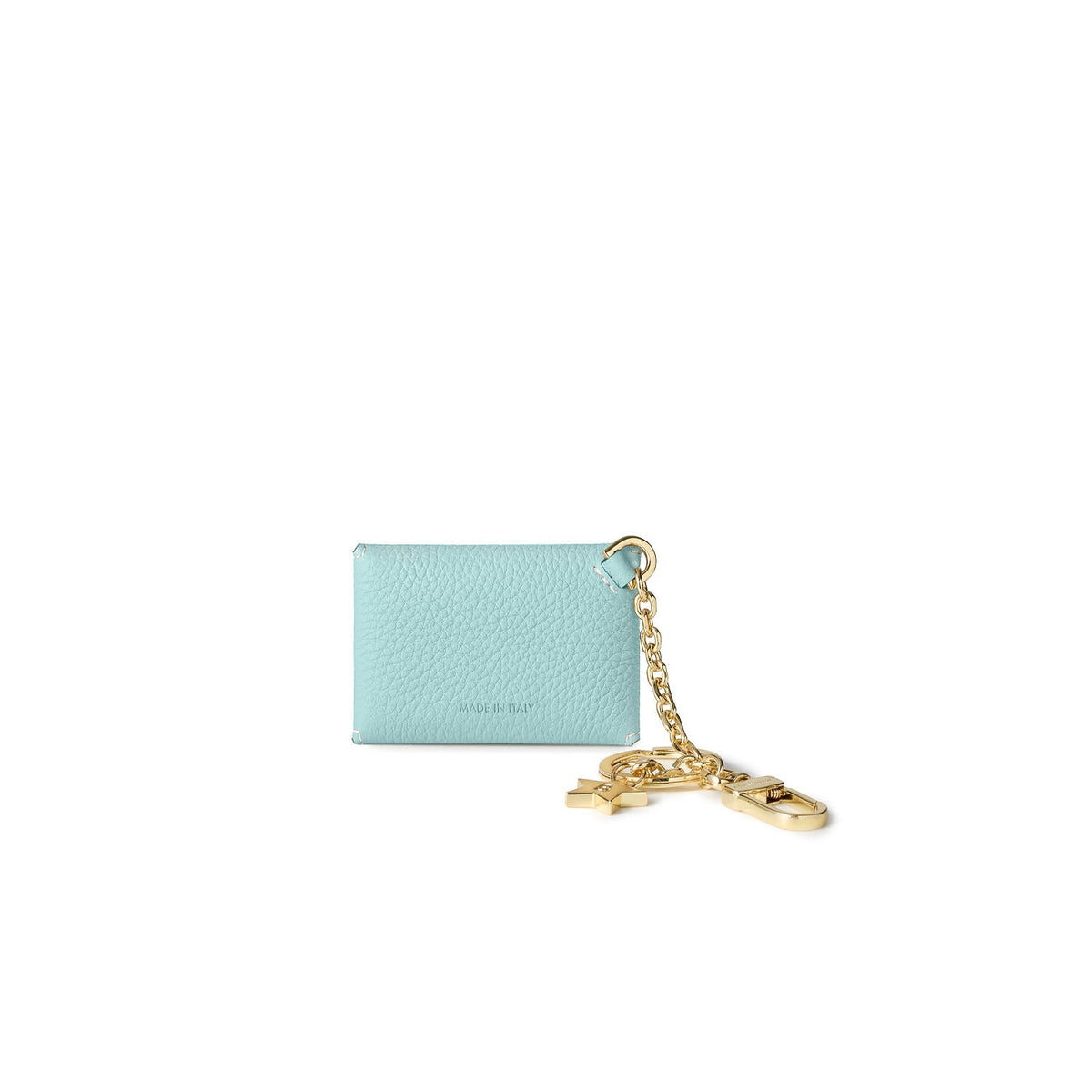 Star Key Holder Shrink Leather (Mare Blue)