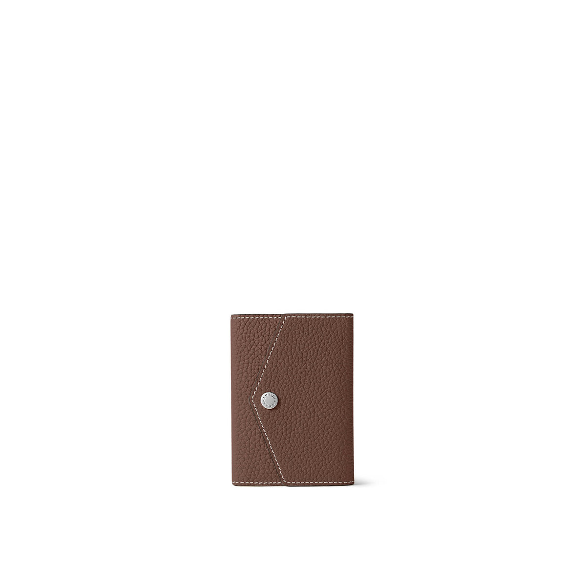 iPhone Back Cover Case with Snap Button Closure Mirror Pouch Shrink Leather