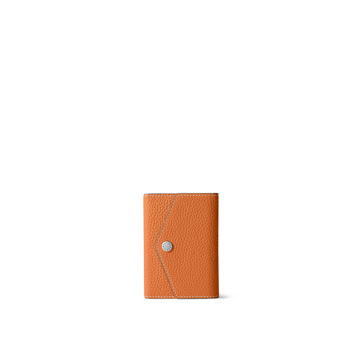 iPhone Back Cover Case with Snap Button Closure Mirror Pouch Shrink Leather
