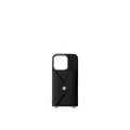 Back Cover with Snap Button Shrink Leather (iPhone 16 Pro)