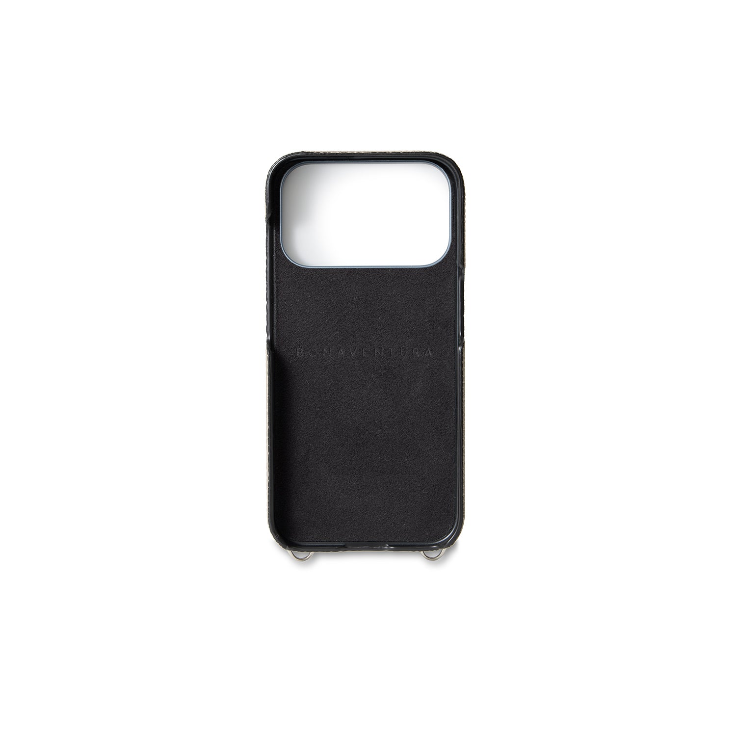 ボナベンチュラ　iPhone17pro ケース iPhone 17 Pro) Snap Button Back Cover Case Shrink Leather