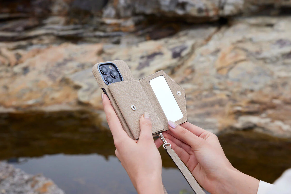 Snap Button Back Cover Case