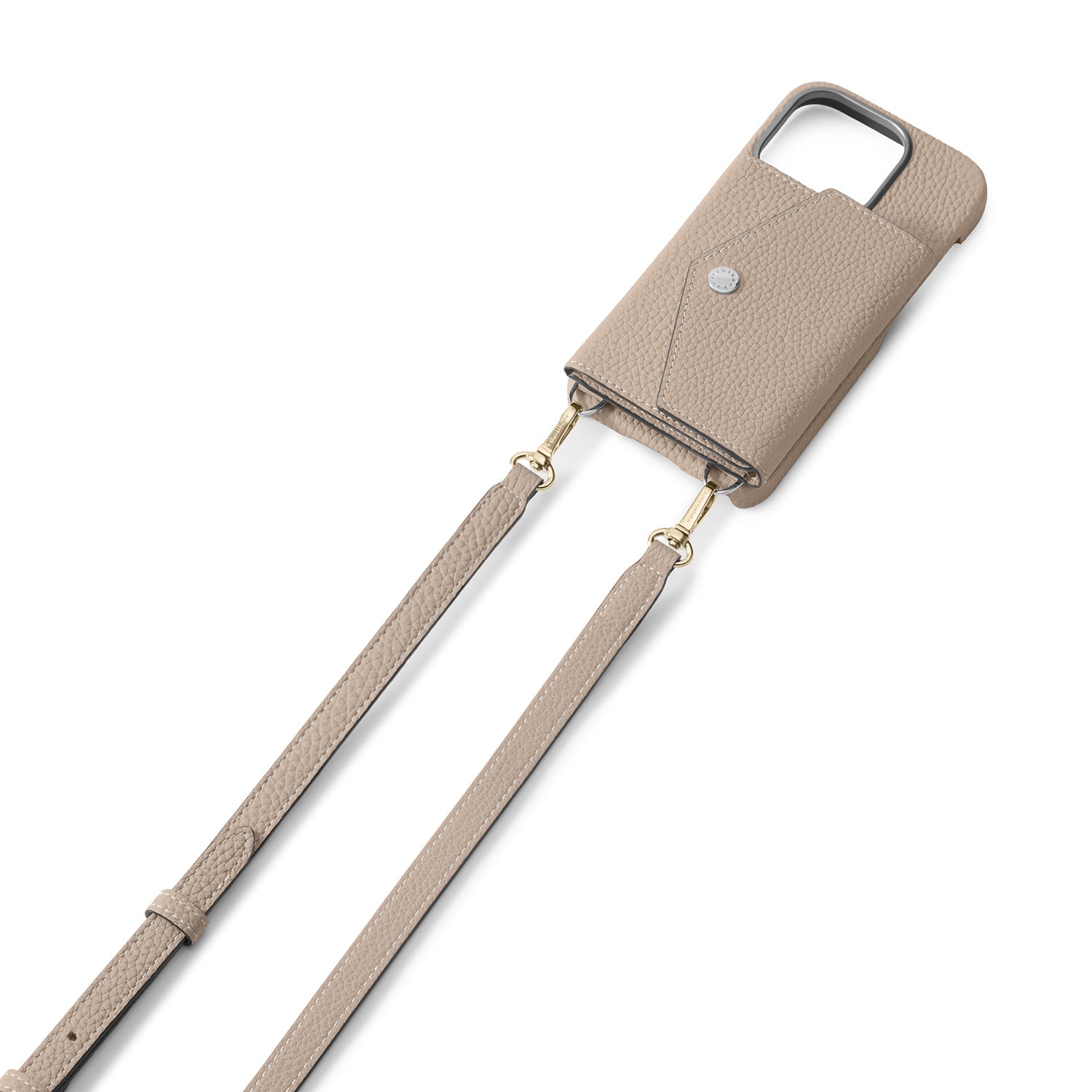 Adjustable Shoulder Strap Bottalato Leather (Gold)