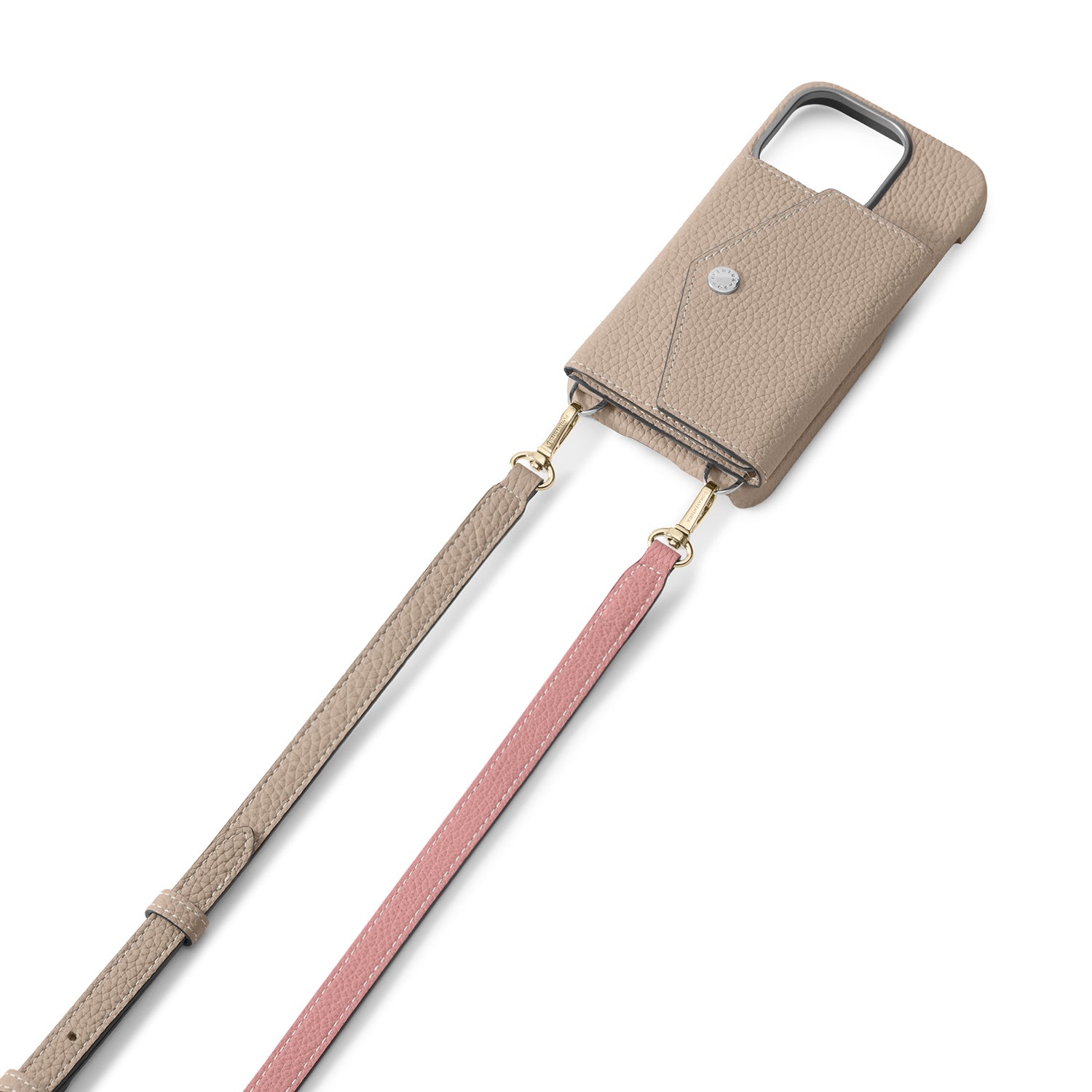 Adjustable Shoulder Strap Bottalato Leather (Gold)