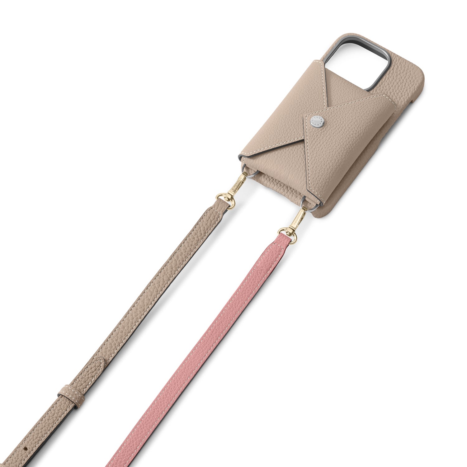 Adjustable Shoulder Strap Bottalato Leather (Gold)