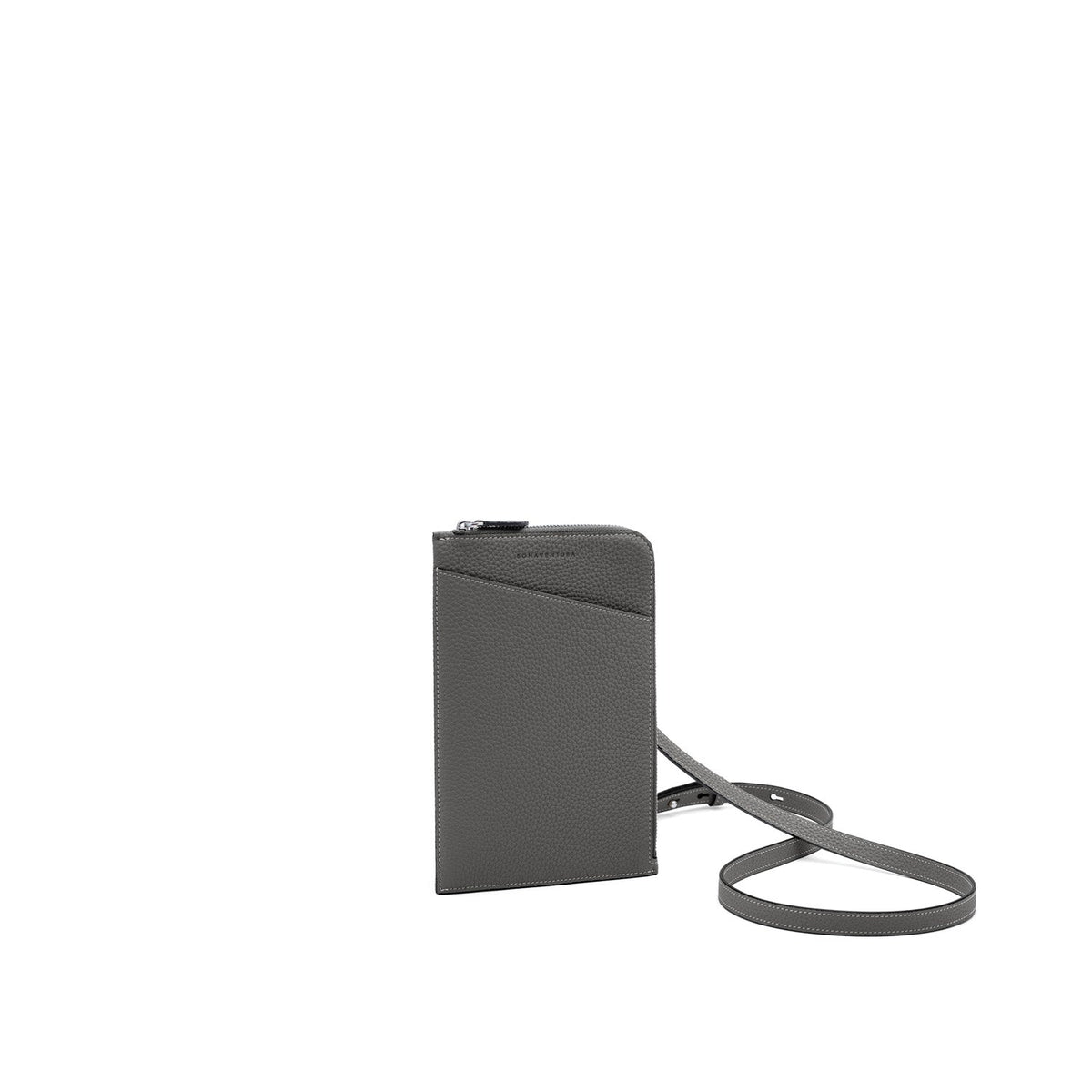 Riley Bag Shrink Leather (Charcoal Gray)