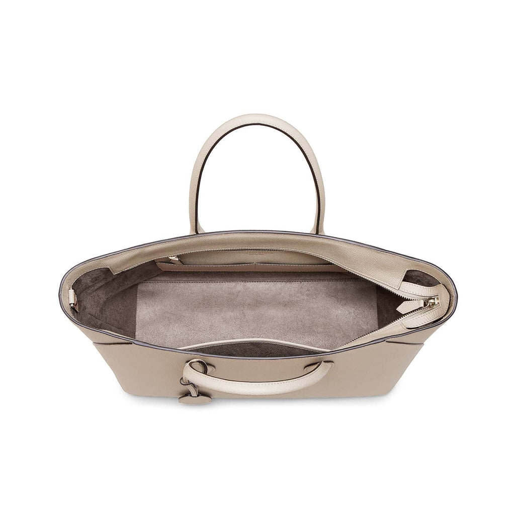 Mia Tote Bag Nobile Leather (Greige - 35)