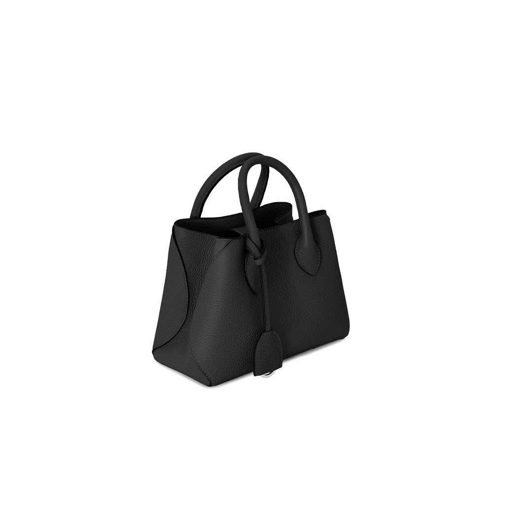 Mia Tote Bag Shrink Leather (Black - 22)