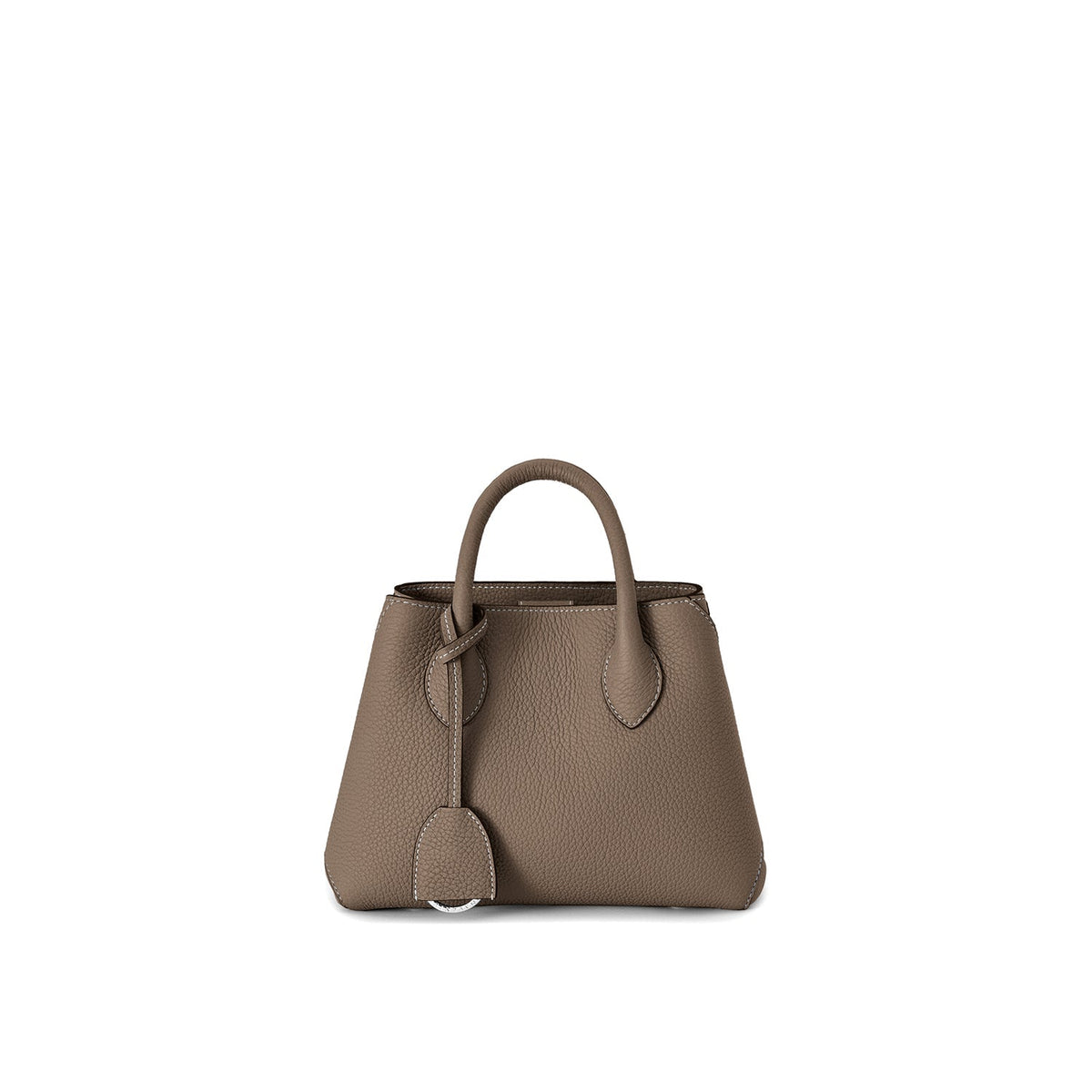Mia Tote Bag Shrink Leather (Etoupe - 22)