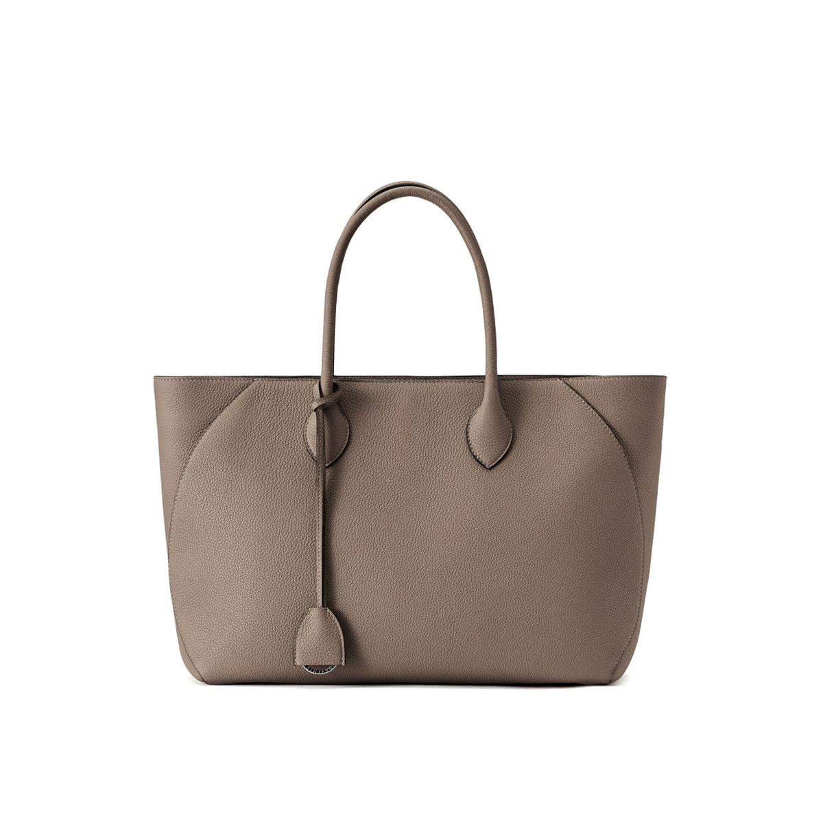 Mia Tote Bag Shrink Leather (Etoupe - 35)