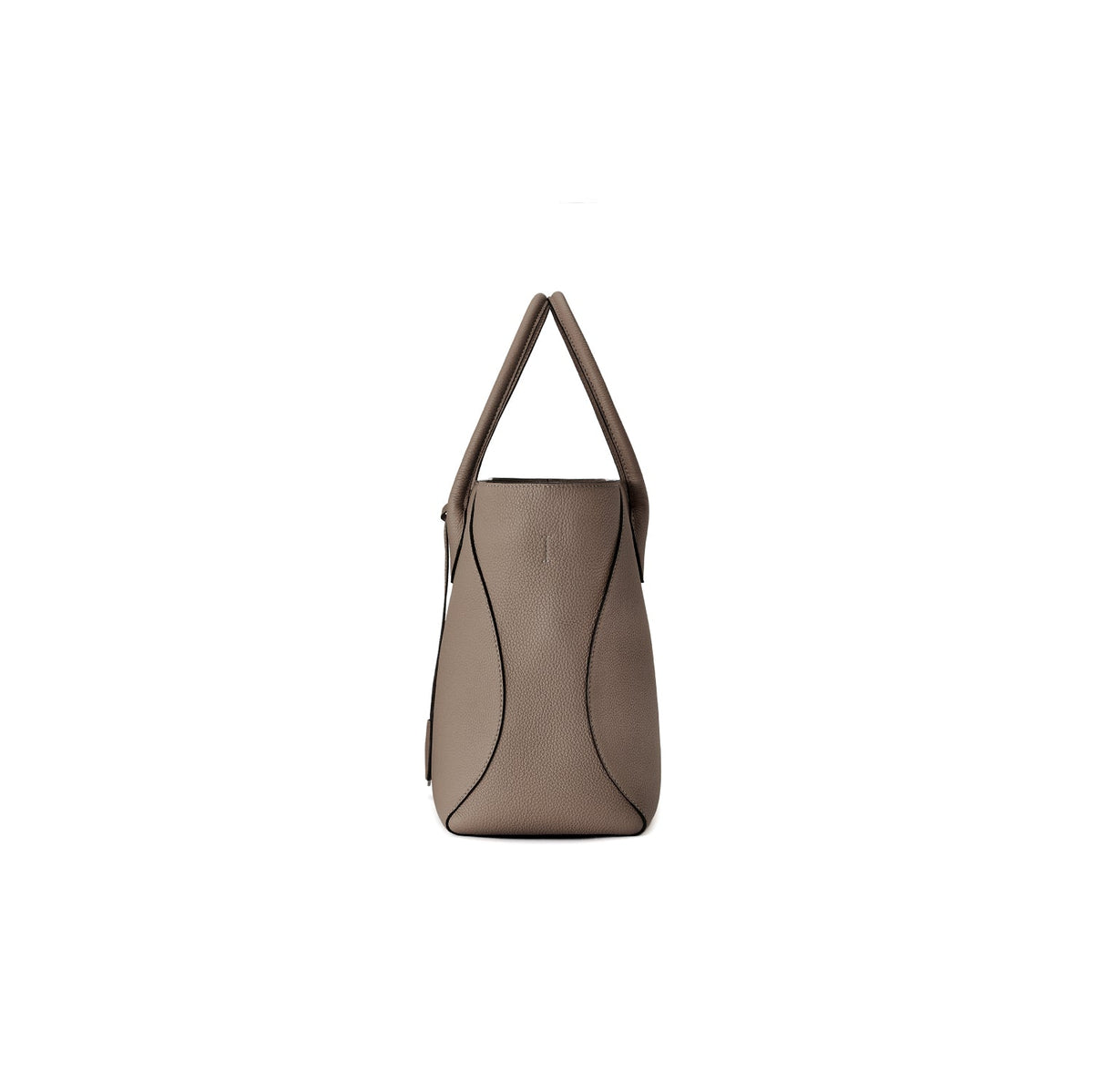 Mia Tote Bag Shrink Leather (Etoupe - 35)