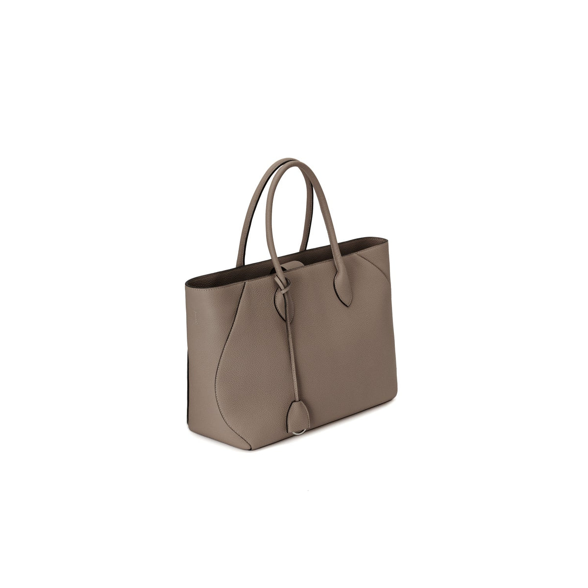 Mia Tote Bag Shrink Leather (Etoupe - 35)