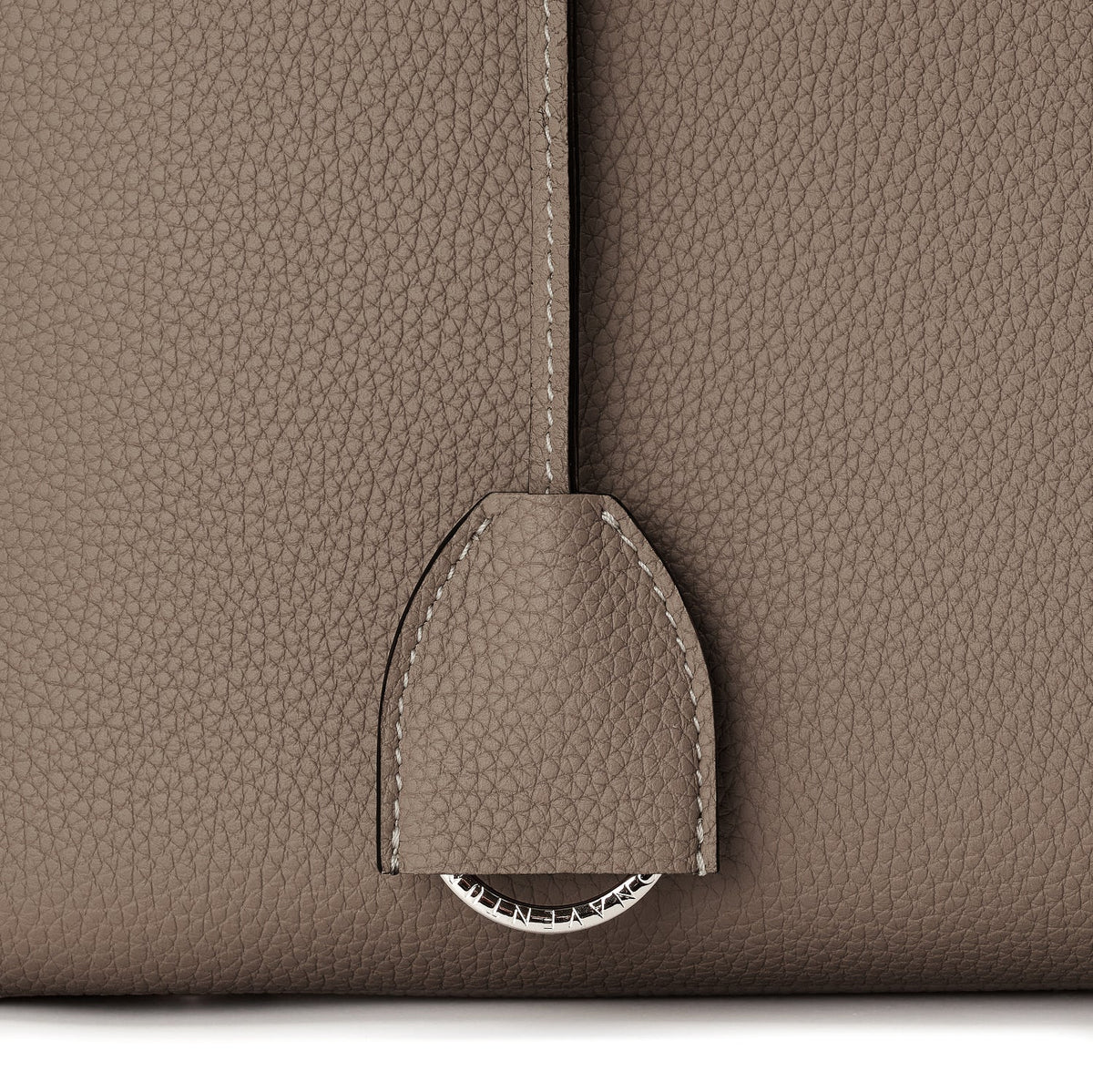 Mia Tote Bag Shrink Leather (Etoupe - 35)