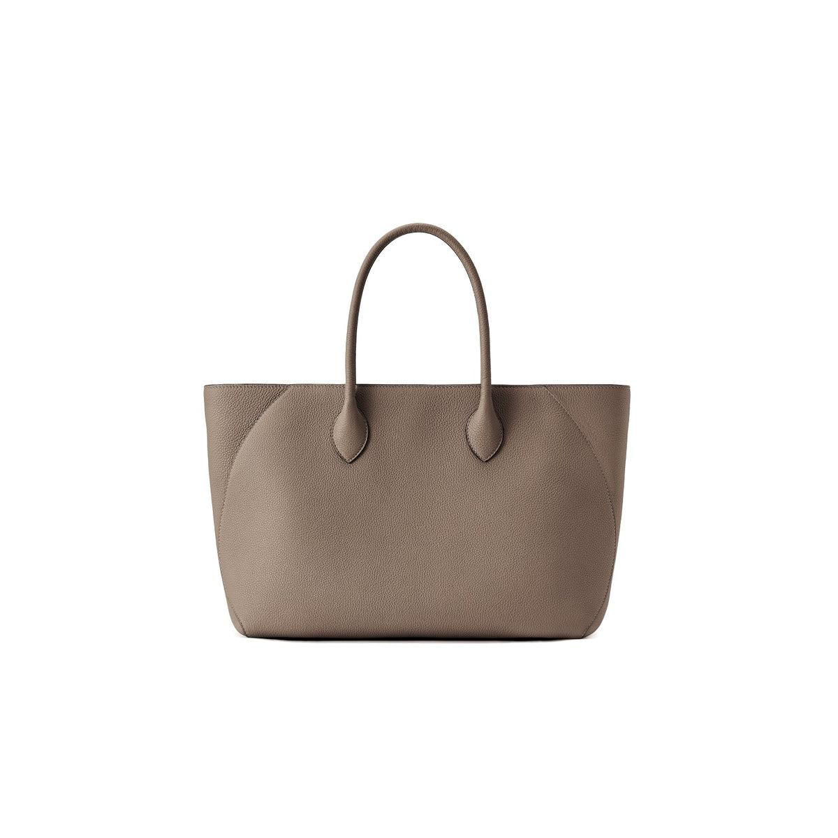 Mia Tote Bag Shrink Leather (Etoupe - 35)