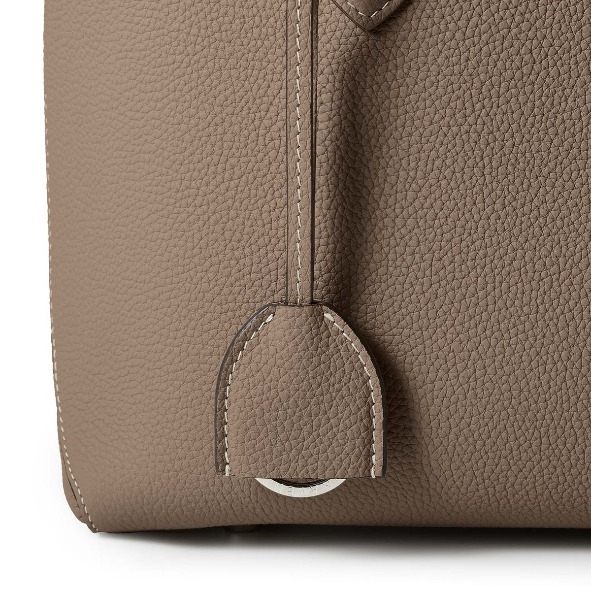 Mia Tote Bag Shrink Leather (Etoupe - 30)