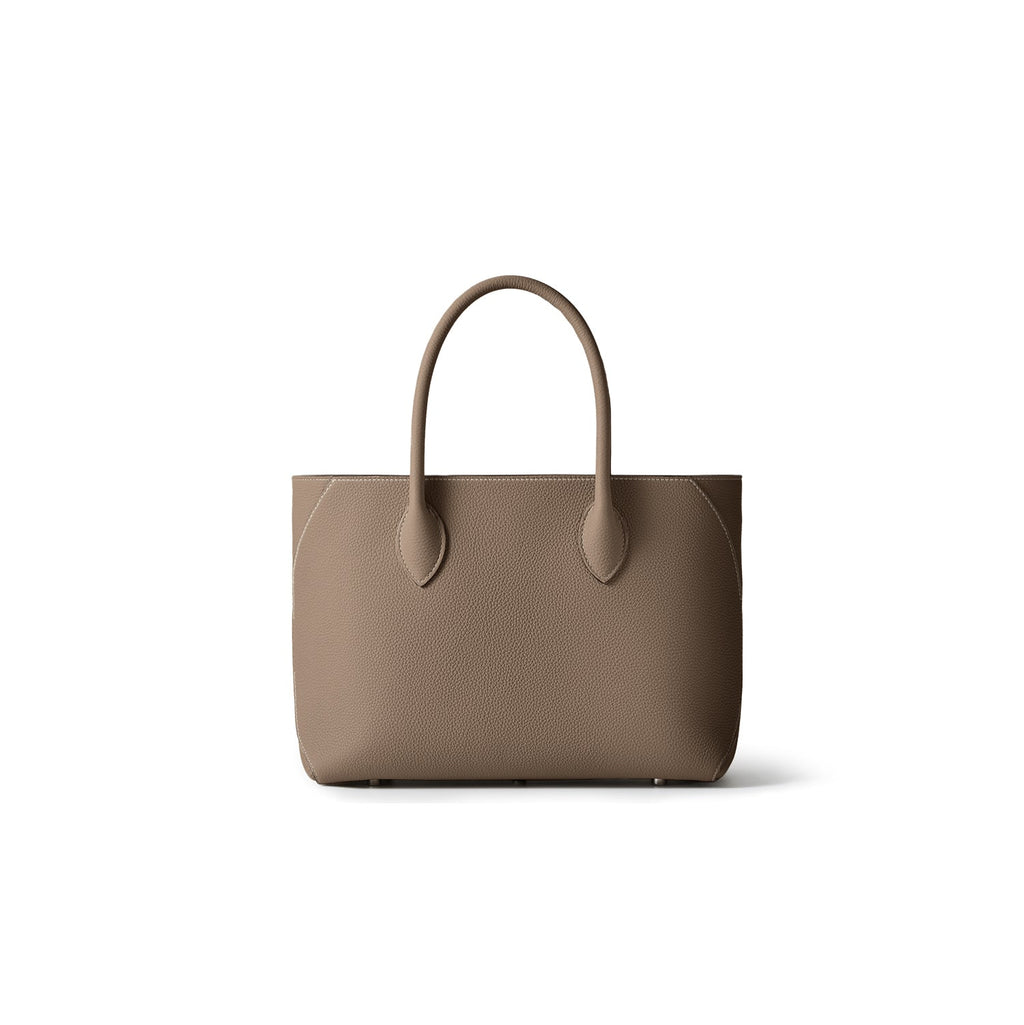 Mia Tote Bag Shrink Leather (Etoupe - 30)