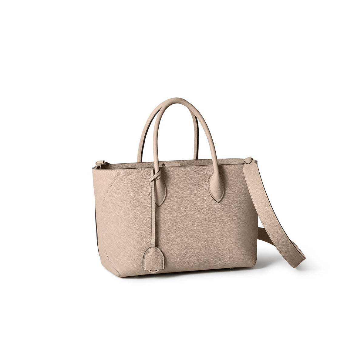 Mia Tote Bag Shrink Leather (Greige - 30)