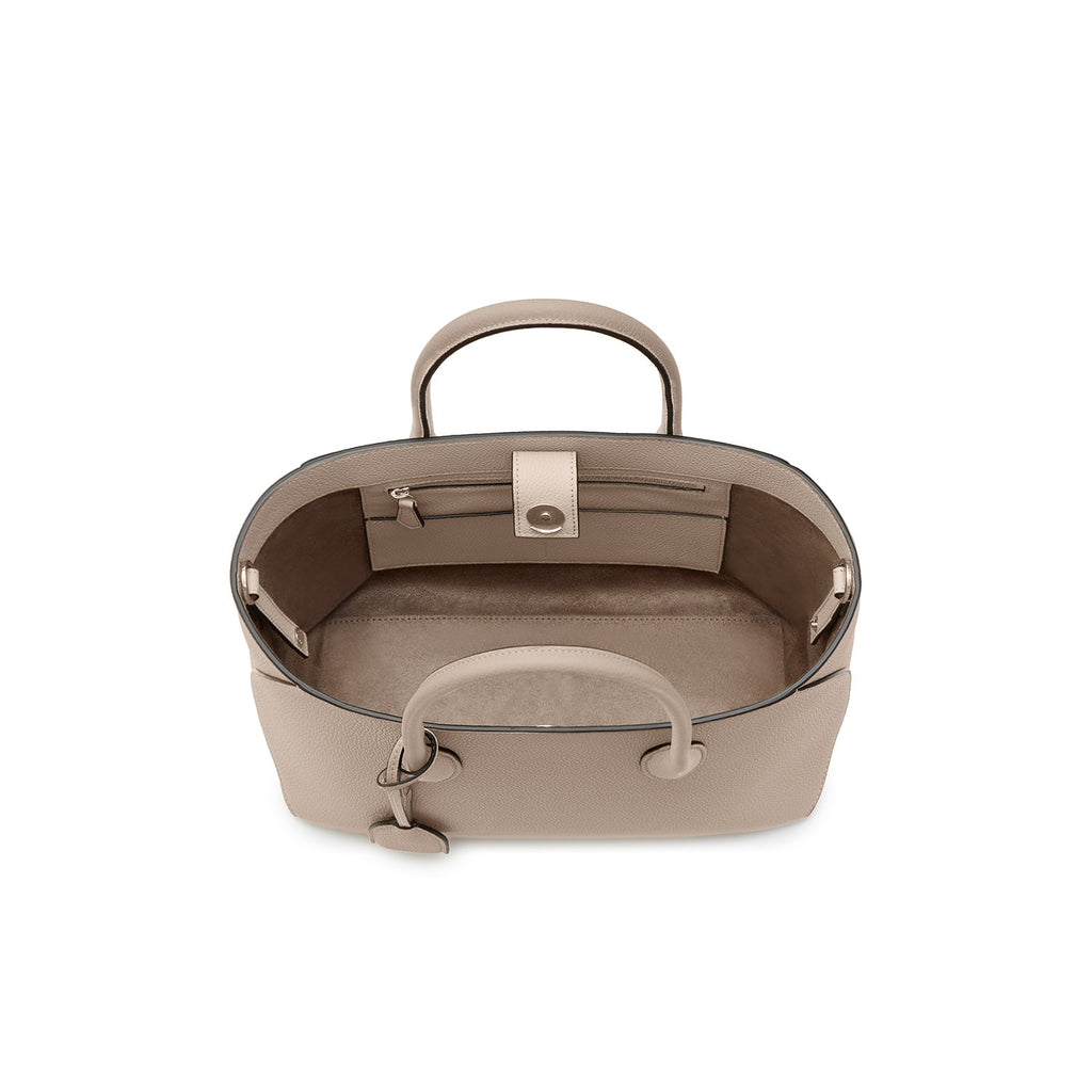 Mia Tote Bag Shrink Leather (Greige - 30)