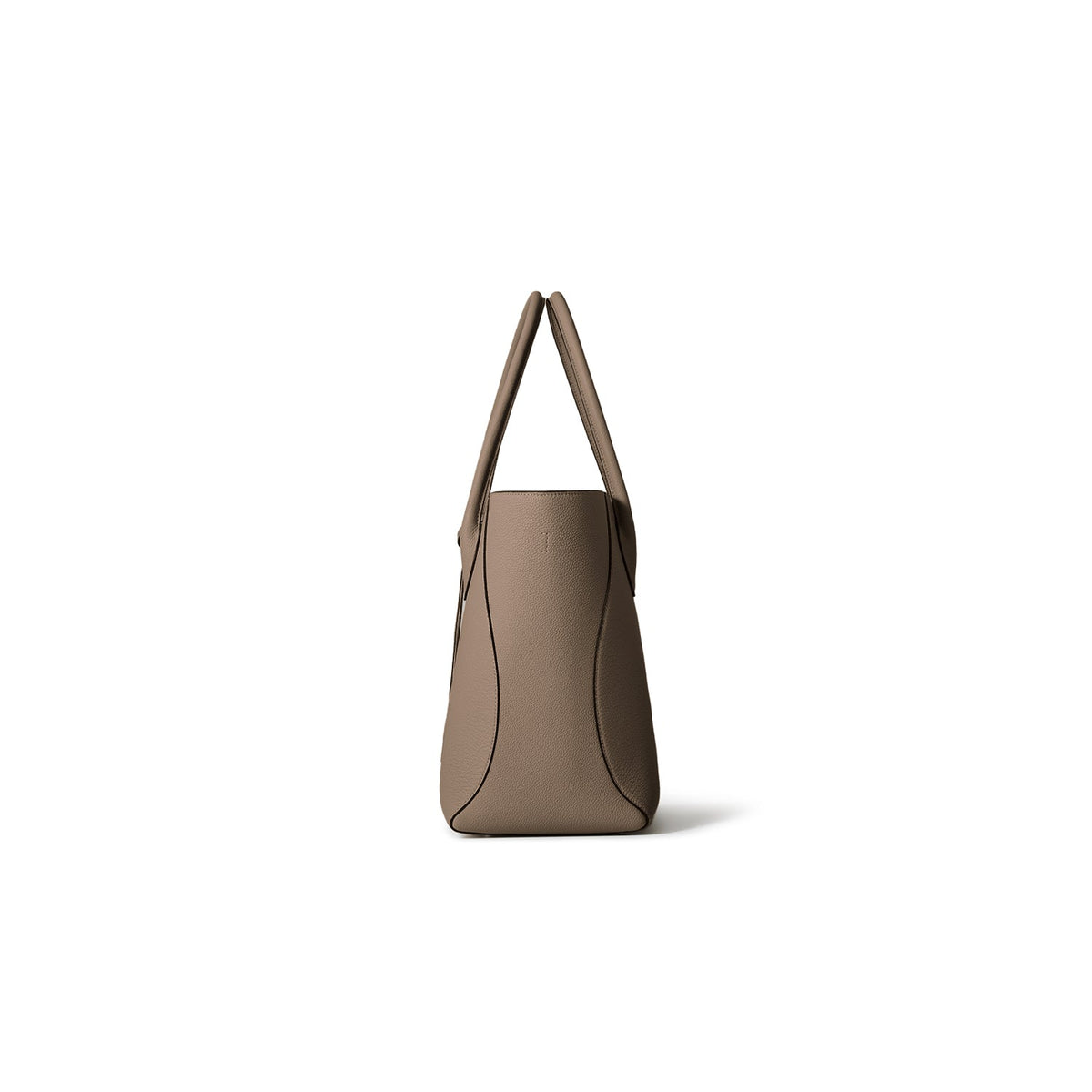 Mia Tote Bag Shrink Leather (Etoupe - 40)