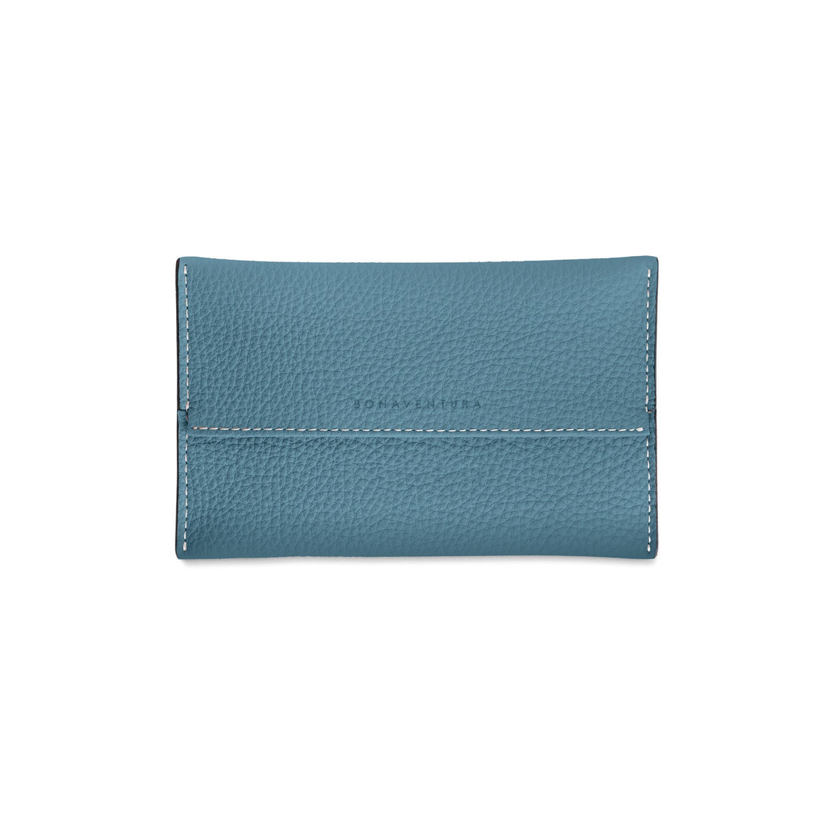 Tissue Case Shrink Leather (Blue Cyan)