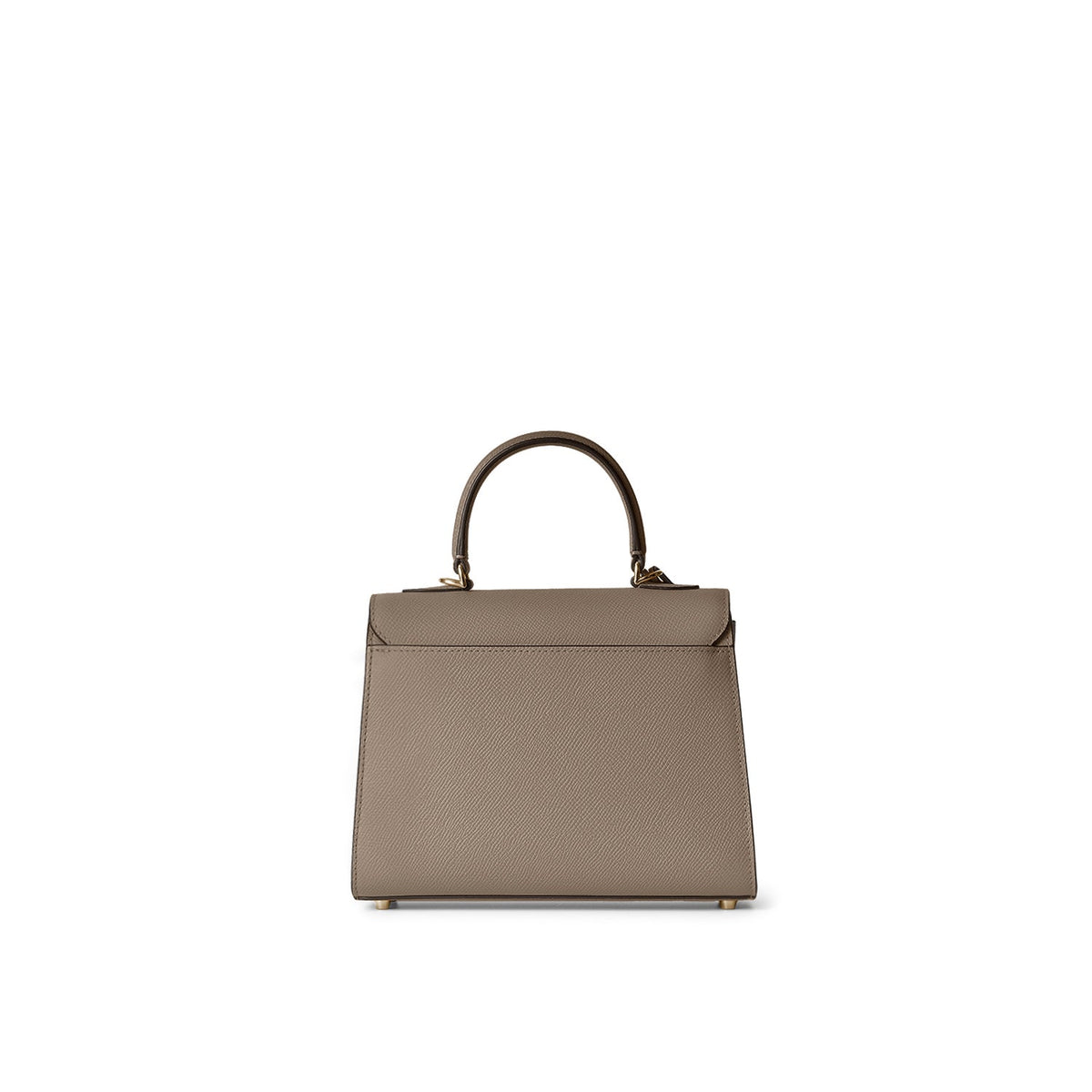 Vittoria Top Handle Bag Nobile Leather (Etoupe - Mini)