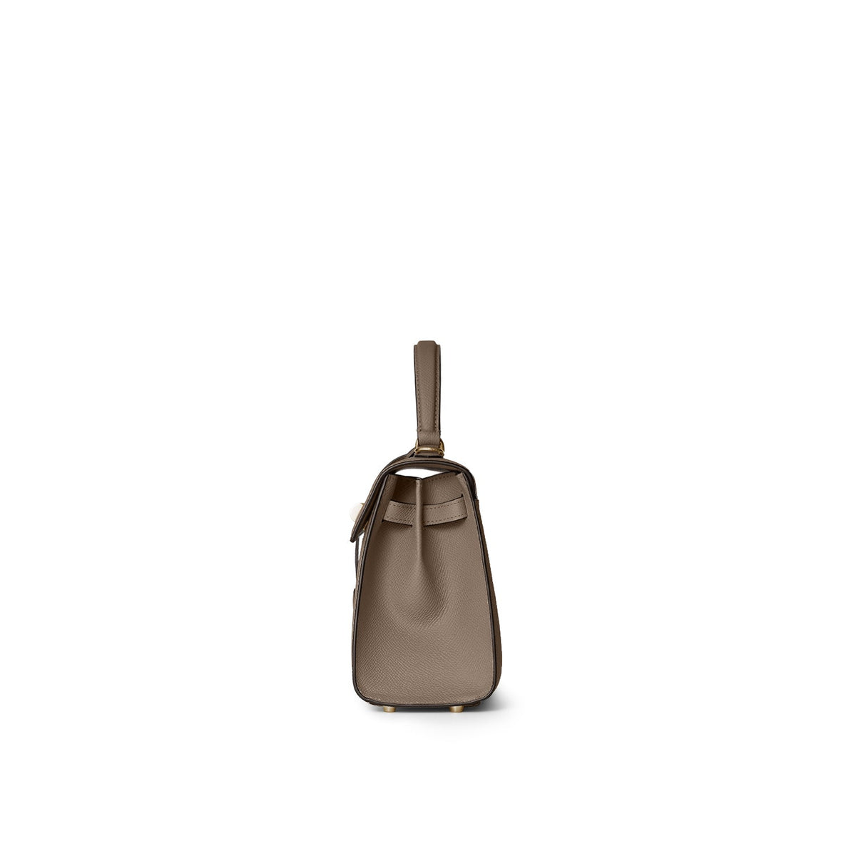 Vittoria Top Handle Bag Nobile Leather (Etoupe - Mini)