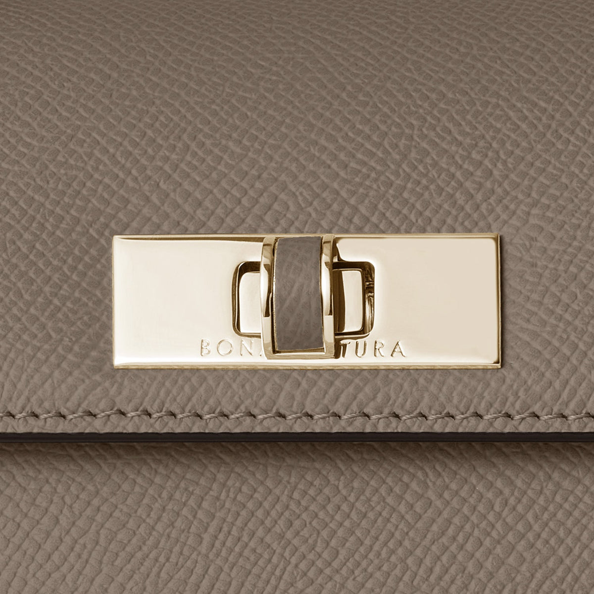 Vittoria Top Handle Bag Nobile Leather (Etoupe - Mini)