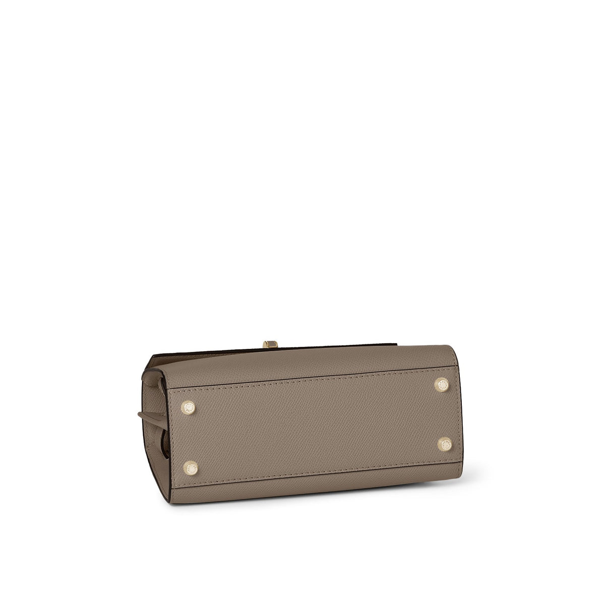 Vittoria Top Handle Bag Nobile Leather (Etoupe - Mini)