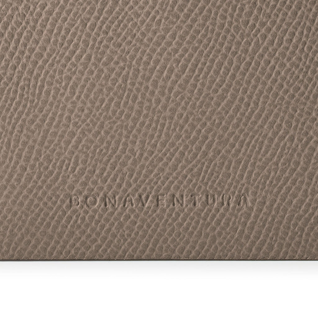 Tissue Box Cover Nobile Leather (Etoupe - Square)