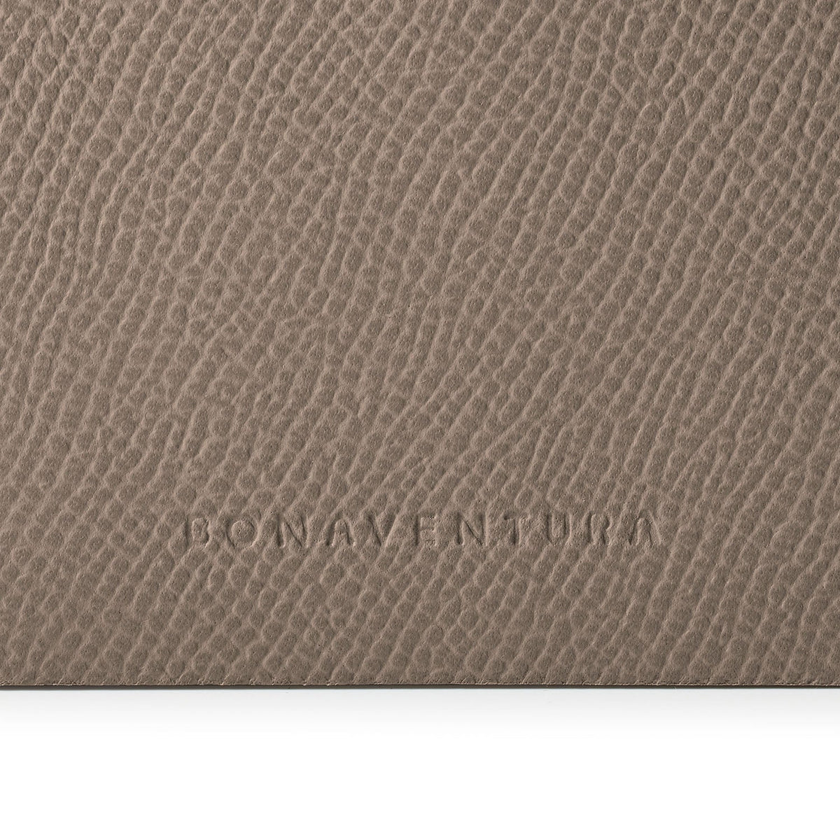 Tissue Box Cover Nobile Leather (Etoupe - Square)