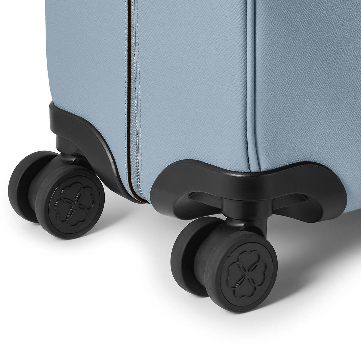 Leather Suitcase Cabin Nobile Leather (Blue Lin)