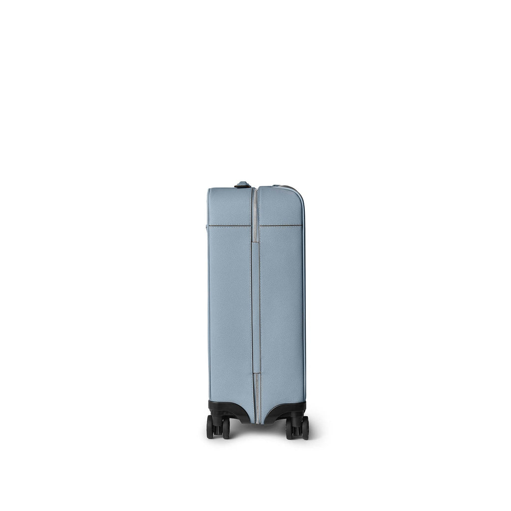 Leather Suitcase Cabin Nobile Leather (Blue Lin)