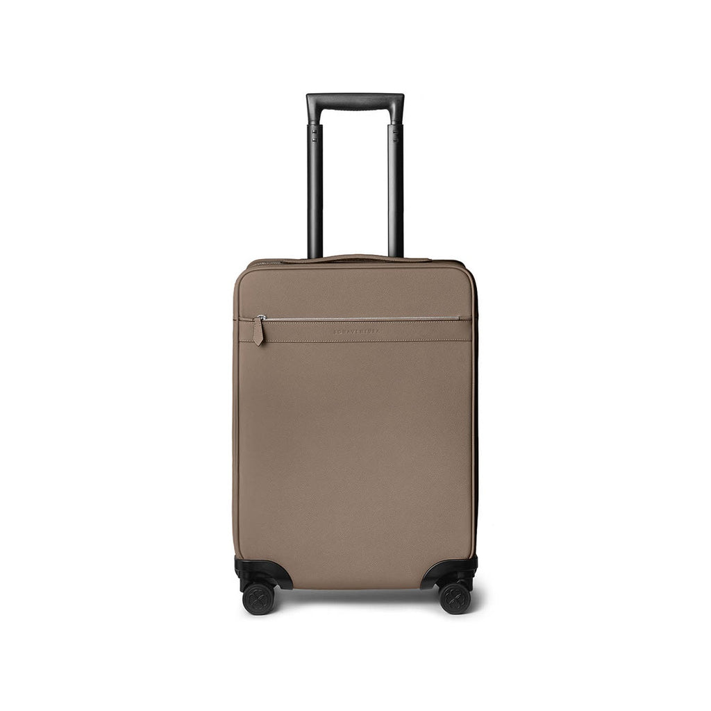 Leather Suitcase Cabin Nobile Leather (Etoupe)