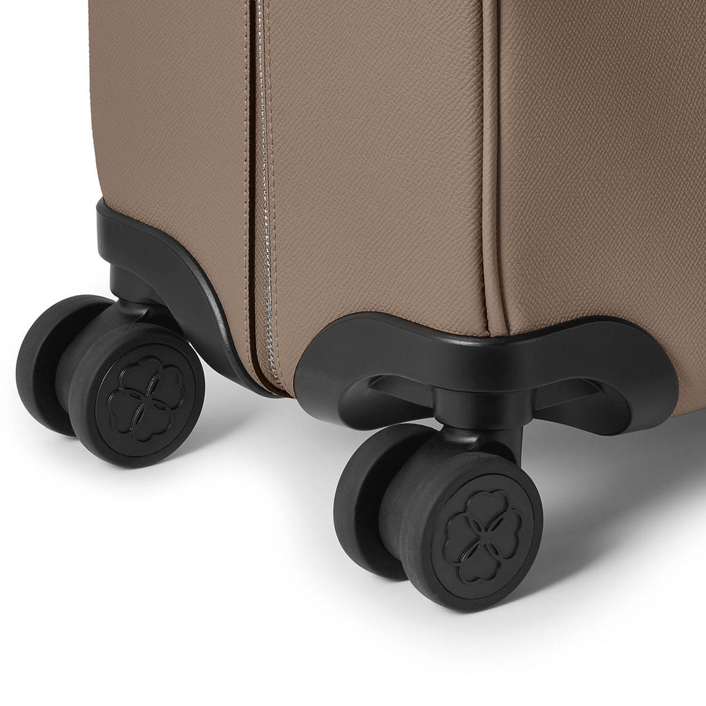 Leather Suitcase Cabin Nobile Leather (Etoupe)