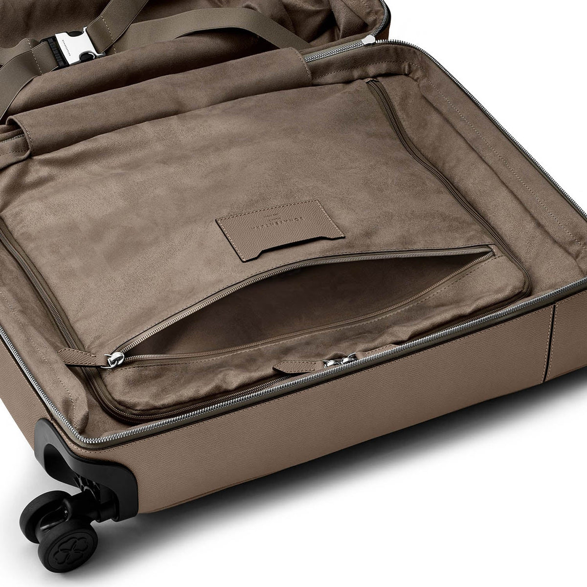Leather Suitcase Cabin Nobile Leather (Etoupe)