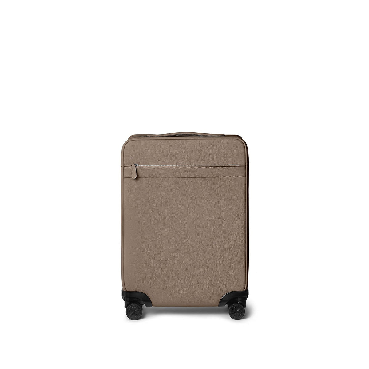 Leather Suitcase Cabin Nobile Leather (Etoupe)