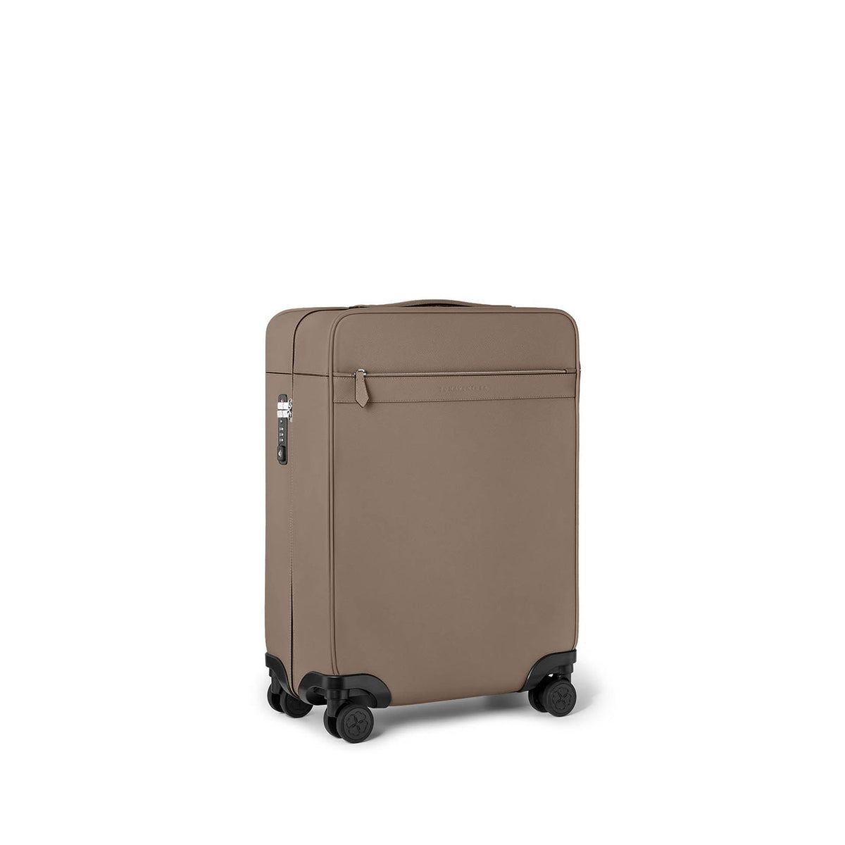 Leather Suitcase Cabin Nobile Leather (Etoupe)