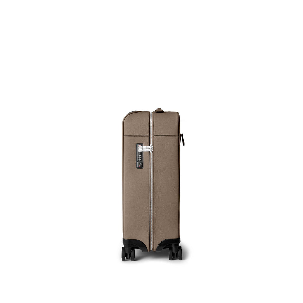 Leather Suitcase Cabin Nobile Leather (Etoupe)