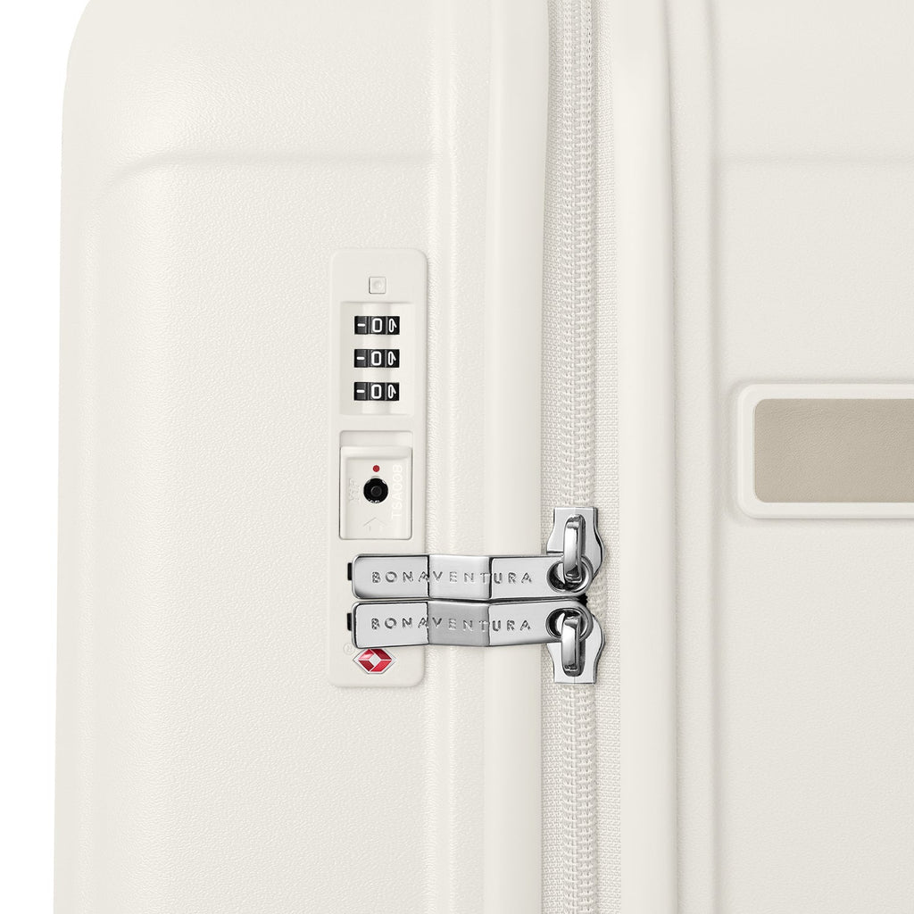 Matt Polycarbonate Suitcase Cabin (Ivory)