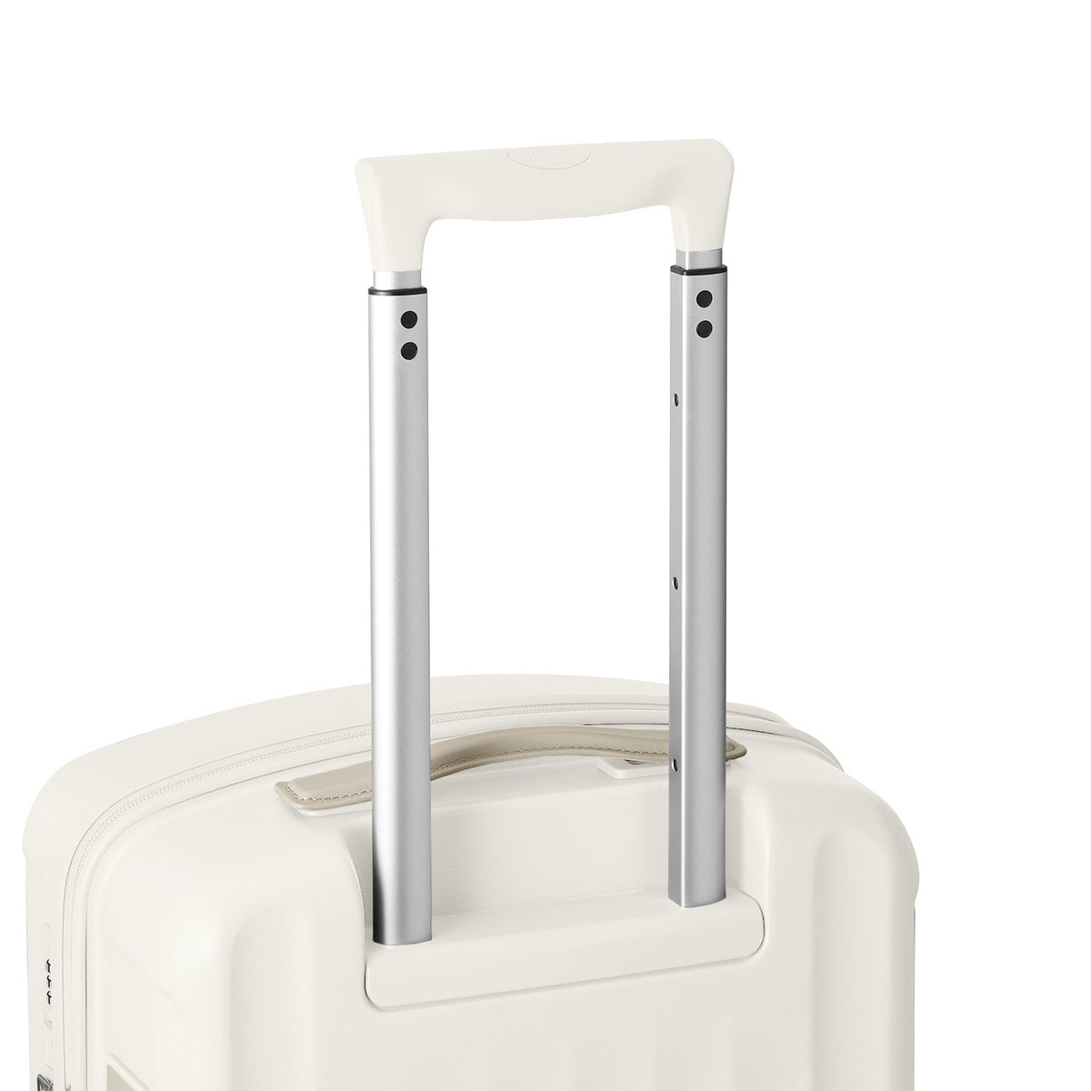 Matt Polycarbonate Suitcase Cabin (Ivory)